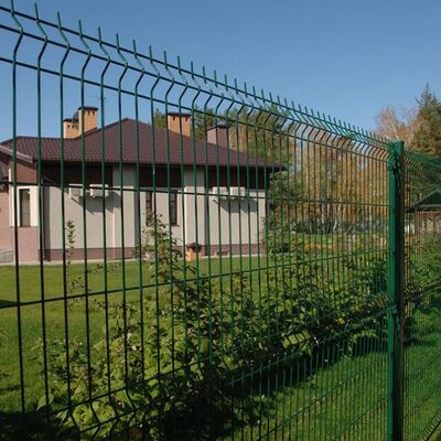 Anti Aging 3d Curved Wire Mesh Fence  2m/2.5m/2.9m Width Fence Panels Bending
