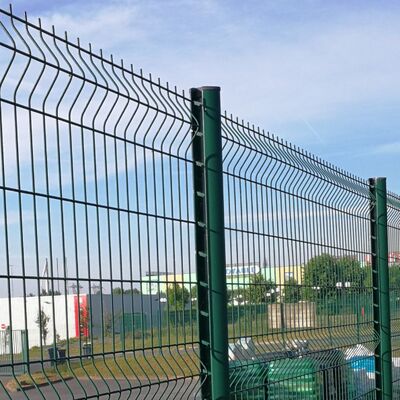 Iron Steel Metal 3D Curved Fence 2.5/3.0/3.5/4.0/4.5/5.0mm Wire Diameter