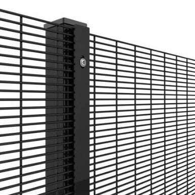 Galvanized Steel 358 High Security Fence Anti Climb For Places Customized