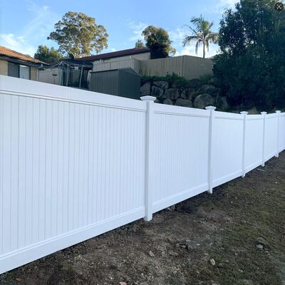 Plastic 6 X 8 Ft Vinyl Fence Panels For Home And Garden Free Sample