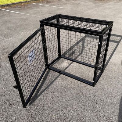 Galvanized Steel Metal Metal Cage For Gas Cylinders Eco Friendly