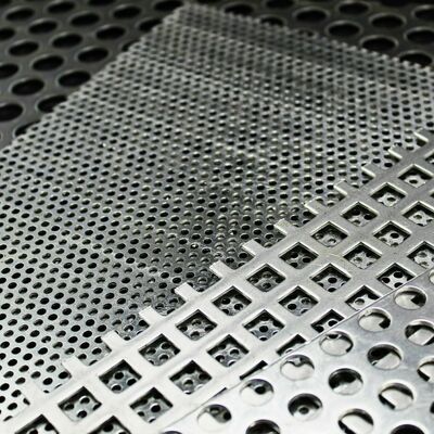 Stainless Steel 304/316 Metal Punch Plate 0.5mm 1mm Thickness