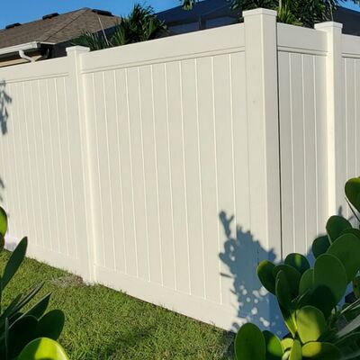 6*8 Feet PVC Privacy Fence Garden Outdoor Decoration 6 Ft Vinyl Fence Panels