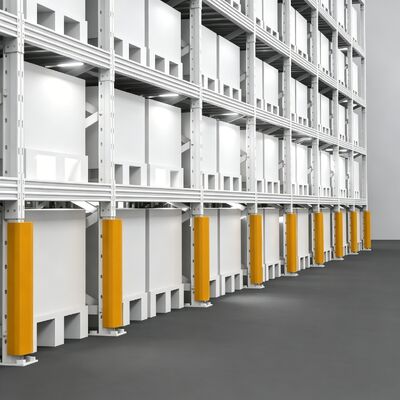 Shelving Protection System Flexible Safety Barrier Resistance to Temperature Extremes UV Aging and Corrosion