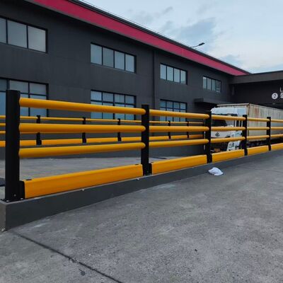 Enhancing Safety For Vehicles And Pedestrians Flexible Safety Barrier Engineered For Performance In Absorbing Impact Energy