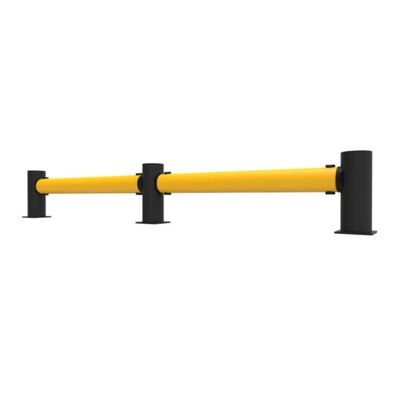 Flexible Safety Barrier Lightweight and Modular with Plug in Installation Reduces Construction Time and Maintenance Costs