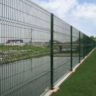 High Strength 3D Bending Fence With Unique Bent Mesh Design Suitable For Security And Protection At Industrial Locations