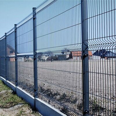 Strong And Durable 3D Bending Fence Made From High Strength Steel Wire With Corrosion Resistant Hot Dip Galvanizing Treatment