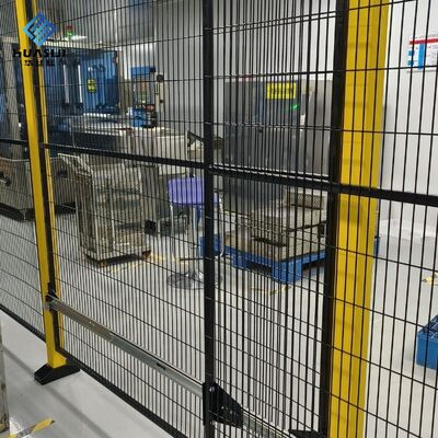 Workshop Protection Robot Safety Fence Metal Wire Mesh 2 Meters Height