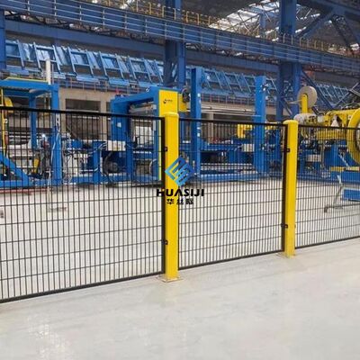 Security Isolation Safety Fence Robot Protection Line Floor Mounted