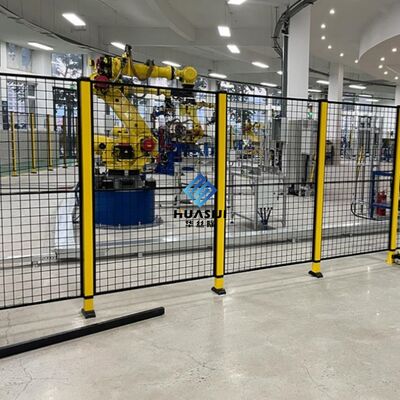 Security Isolation Safety Fence Robot Protection Line Floor Mounted