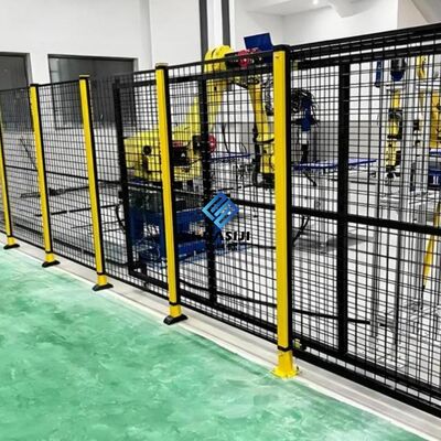 Security Isolation Safety Fence Robot Protection Line Floor Mounted
