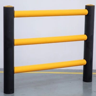 Anti Colliosion Flexible Safety Barrier Yellow And Black Easy installation