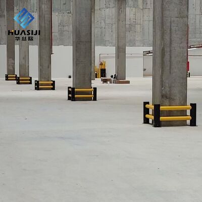 Warehouse Protective Flexible Barricades Polymer Guardrail