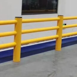RAL1003 RAL9005 Impact Flexible Barrier Safety Buffer