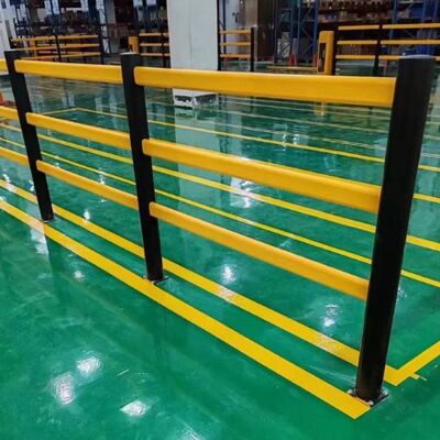 RAL1003 RAL9005 Impact Flexible Barrier Safety Buffer