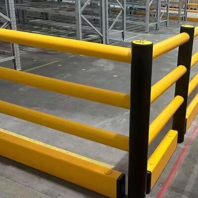 RAL1003 RAL9005 Impact Flexible Barrier Safety Buffer