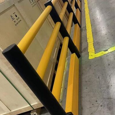 Shelf Protection Impact Flexible Barricades Made Plastic