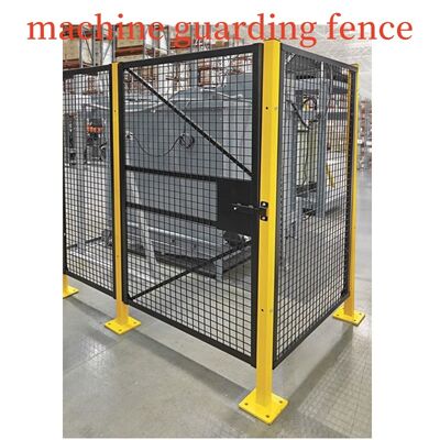 Easily Assembled Robot Safety Fence For Machinery Protection Factory Use