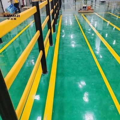 Upright Protector Anti Collision Post Flexible Safety Barrier Single Rail / 2 Rails / 3 Rails