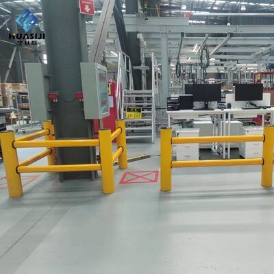 Airport Storehouse Flexible Anti-collision Guardrail Flexible Plastic Pedestrian Barrier