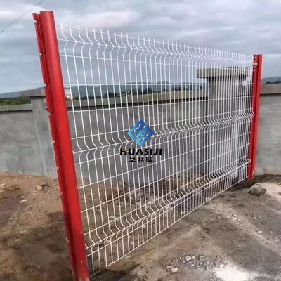 Powder Coated Bending Fence Panels 1.8m/2m/2.5m Height Curved Fence Panel