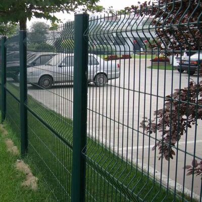 Corrosion Resistance 3D Bending Fence Green / Black / White / Blue Color