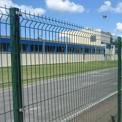 Corrosion Resistance 3D Bending Fence Green / Black / White / Blue Color