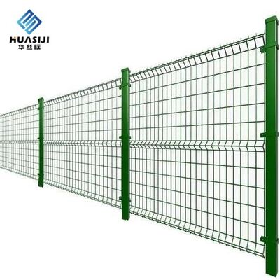 Galvanized Mesh 3d Curved Fence For Airport Railway Prison