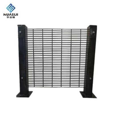 8 Feet High 358 Security Mesh Anti Climb Fence Clear View