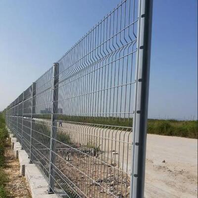 Metal Steel Anti Climb 358 Mesh Fencing Anti Theft Cut Isolation Detention Centers