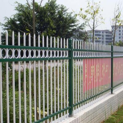 Residential Area Steel Guardrail Wrought Iron Fence Fully Welded