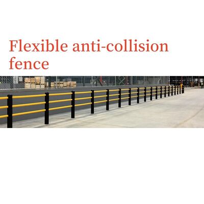Anti Collision Guardrails Flexible Safety Barrier Flexible Heat Treated