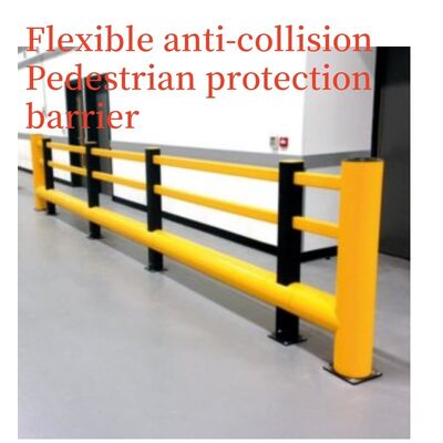 IP65 Plastic Flexible Guardrails Impact Barrier Safety For Warehouse