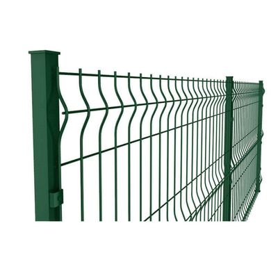 Pvc Coated 3D Bending Fence Welded Mesh Panel 50*150mm