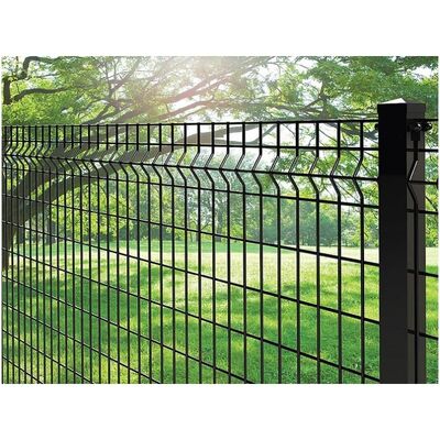 Outdoor Decorative Pvc Coated 3D Bending Fence Welded Iron Wire