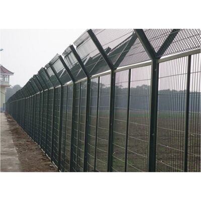 PVC Coated 3D Bent Metal Fence Galvanized Welded Wire Mesh Fence Panel