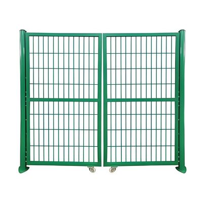PVC Coated 3D Bent Metal Fence Galvanized Welded Wire Mesh Fence Panel