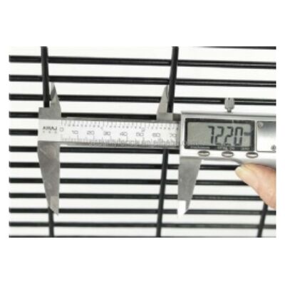 Hot Dip Galvanized Security Fencing Anti Climb 358 12.7*76.2mm