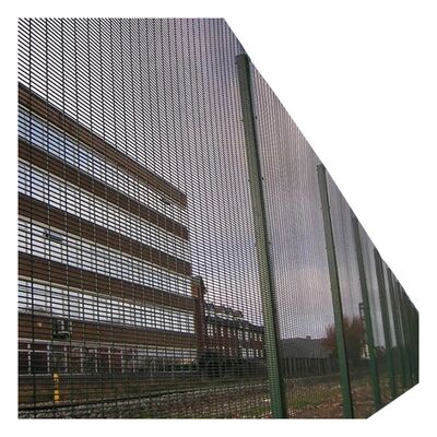 Steel Metal 358 Security Fence Galvanized Barbed Wire No Cut No Climb Fence