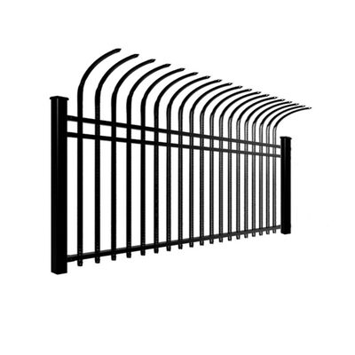 Point Welding Or Full Welding Aluminium Picket Fence Panels Wrought Iron Garden Fence