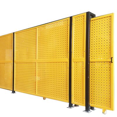 PVC Coated Galvanized Warehouse Fence Temporary Isolation