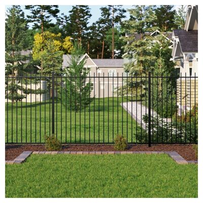 2.0m X 2.5m Decorative Wrought Iron Fence Panels Pool Aluminum Fence