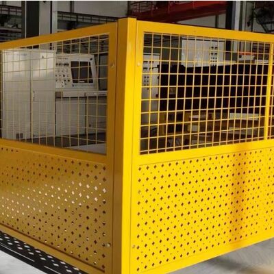Warehouse Workshop Isolation Fence Galvanized Powder Coated