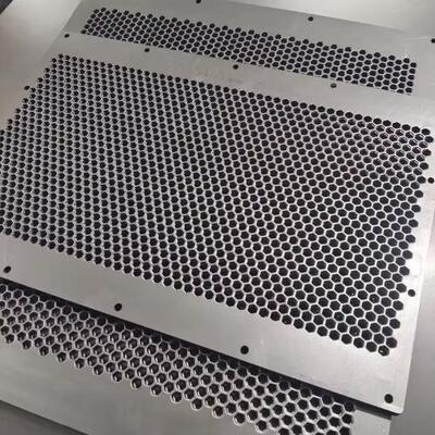 Round Diamond Hole Perforated Metal Punch Plate Stainless Steel Aluminum Punch Plate