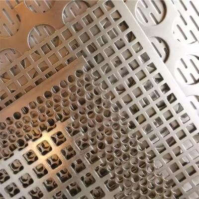 Perforated Screen Sheet  Metal Punch Plate Stainless Steel