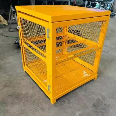 Stainless Steel Gas Bottle Cage 16 Bottle Holder 1200L Capacity