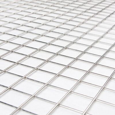 Low Carbon Steel Weld Mesh Fence Panels 50*50mm Square Hole Size
