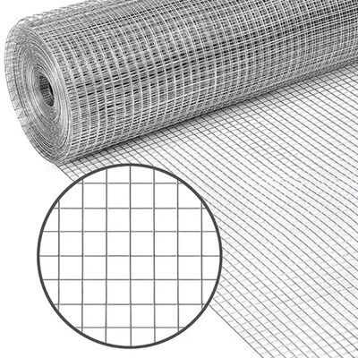 Low Carbon Steel Weld Mesh Fence Panels 50*50mm Square Hole Size