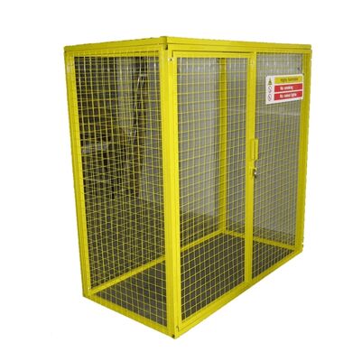 Corrosion Resistance Gas Canister Storage Cage For Warehouse Rust Proof